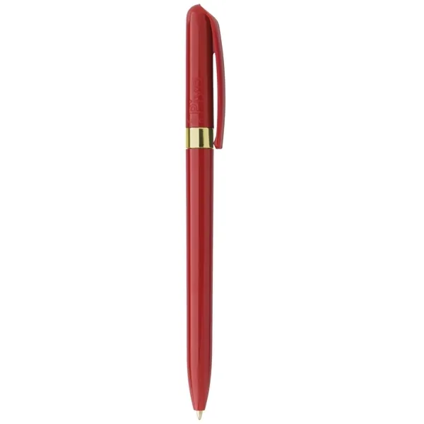 Red Gold Band Click Pen